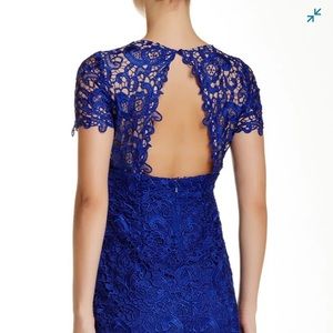 Open back Lace cocktail dress